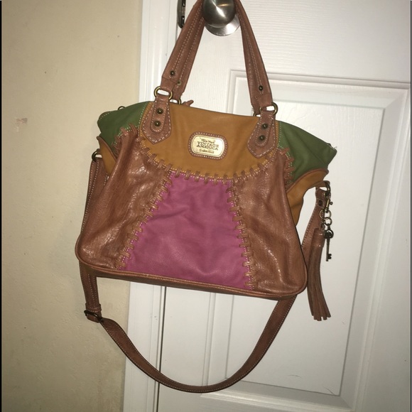 Nine West Handbags - Nine west vintage america patchwork purse bag